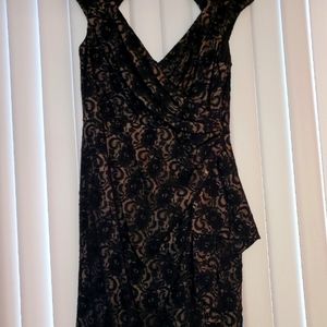 Maggy London black lace dress  ,US Size 12